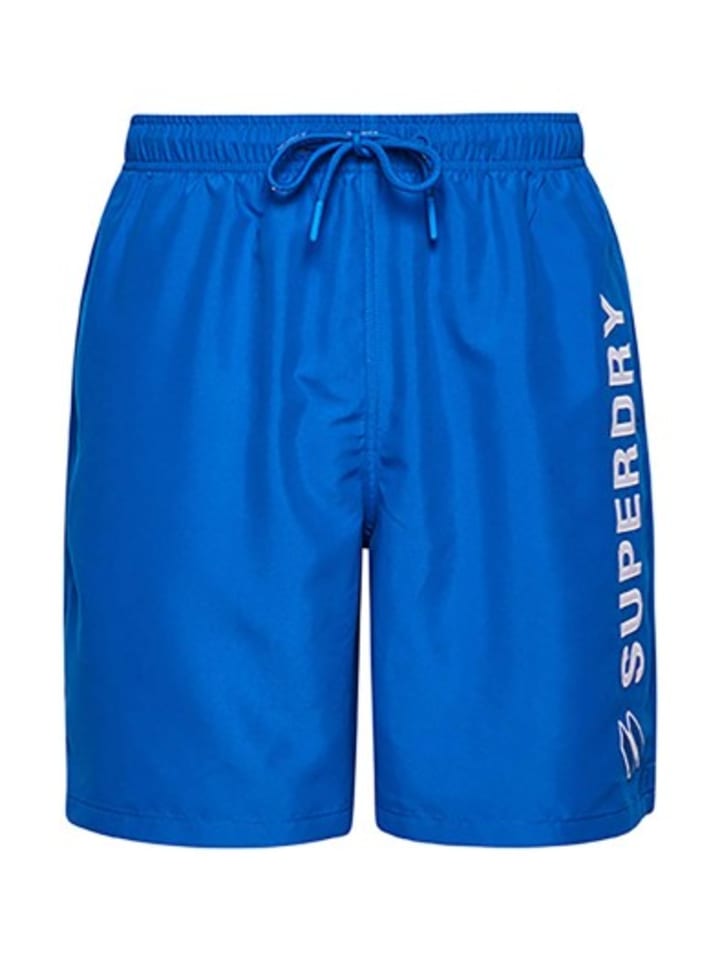 Superdry Badeshorts in Blau günstig kaufen