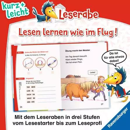 Leserabe - 1. Lesestufe Kurz und leicht: Kleines Pony, großer Traum