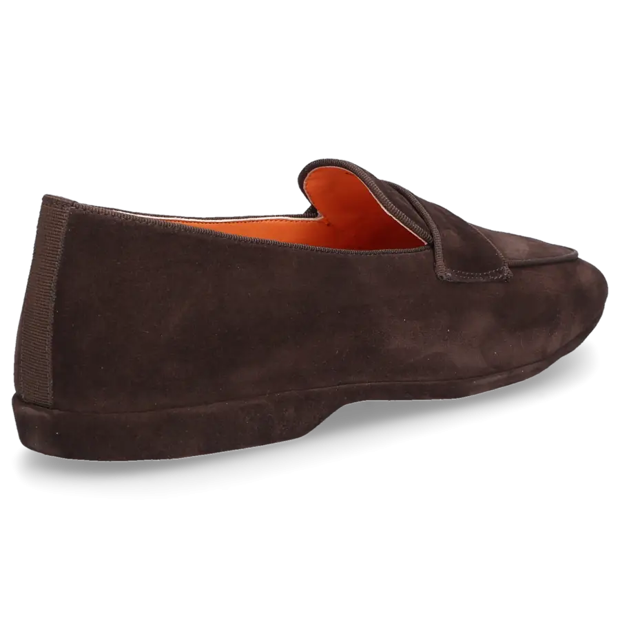 Santoni - Hausschuhe A1905 Veloursleder - braun