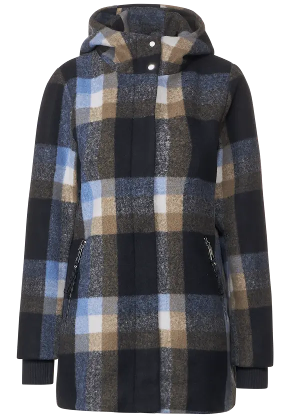 Street One Hoodie Karojacke