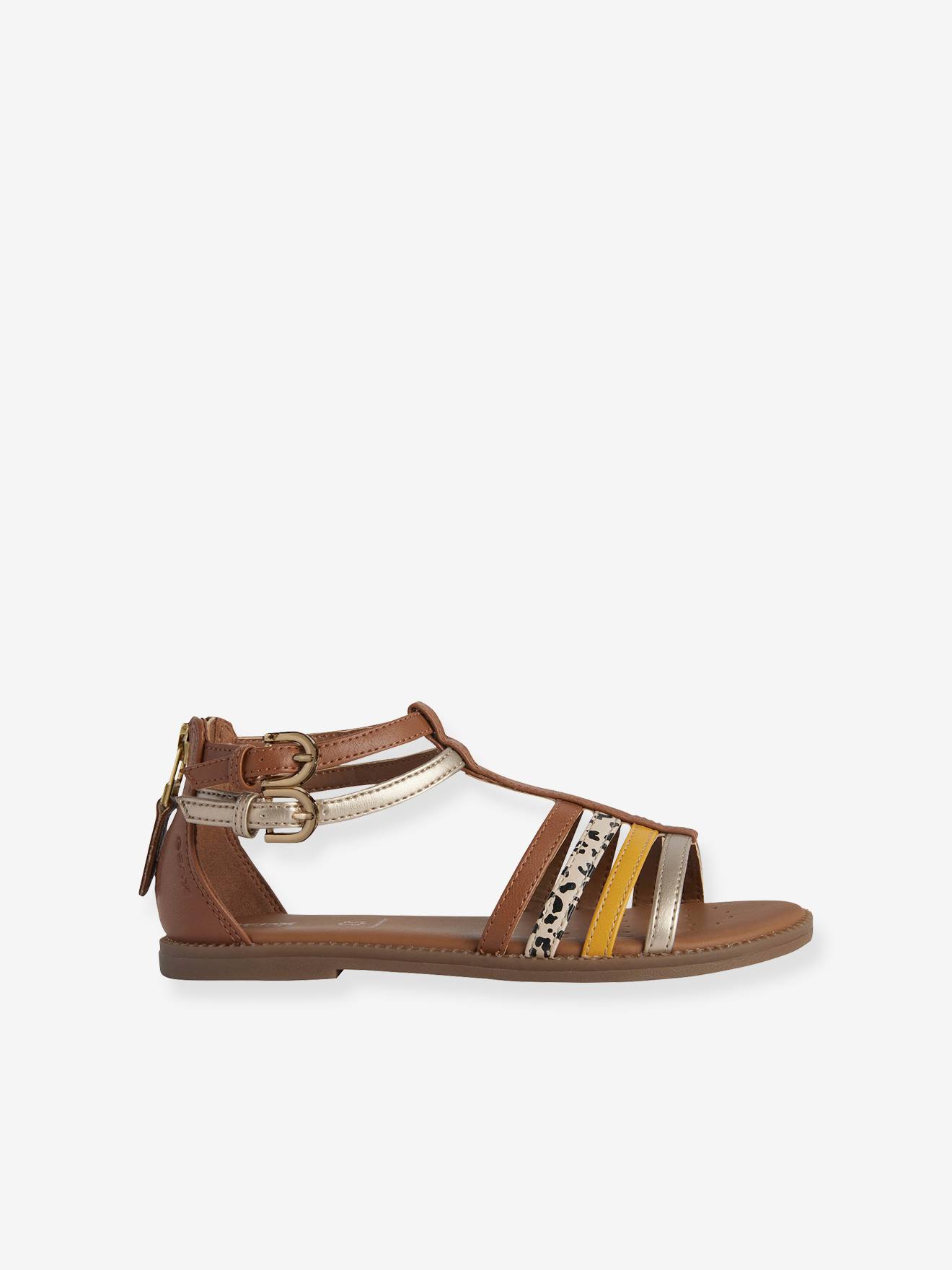 Geox Mädchen Sandalen J S. KARLY G. D - GBK GEOX - karamell