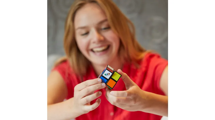 Rubik’s Mini 2x2 Zauberwürfel - der 2x2 Cube für Einsteiger ab 8 Jahren und für unterwegs