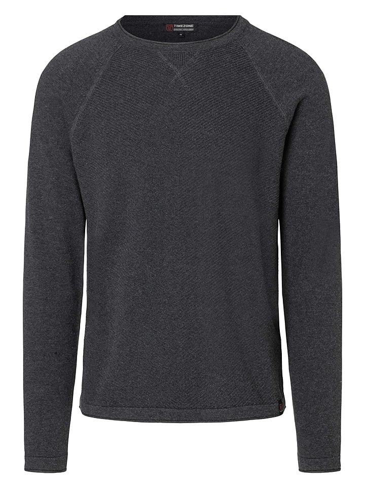 Timezone Pullover in Schwarz günstig kaufen