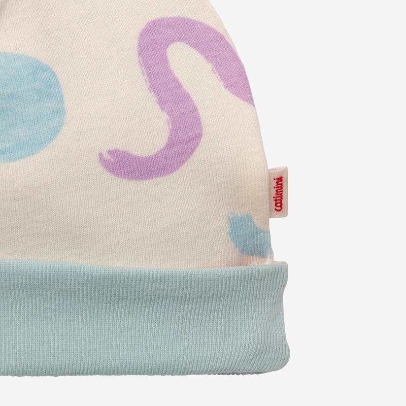 Bonnet bébé garçon bonhommes beige Catimini