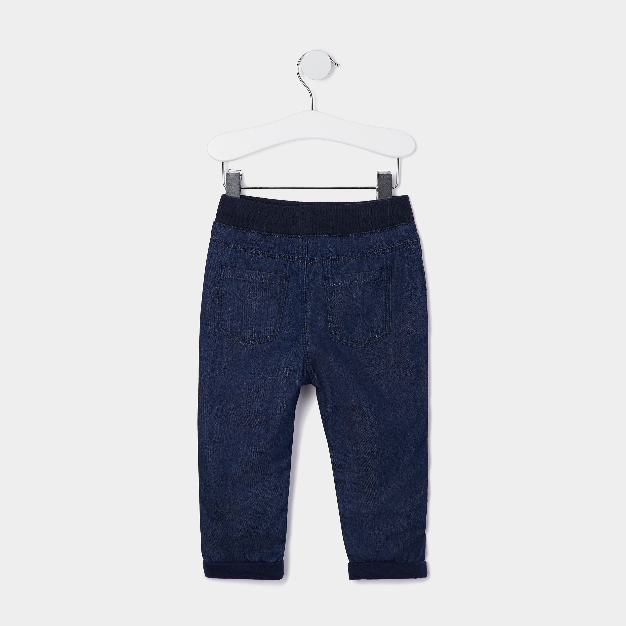 Jeans regular taille élastiquée denim brut bébé garçon | La Halle