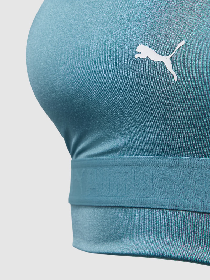 Bralette mit Label-Details in mint