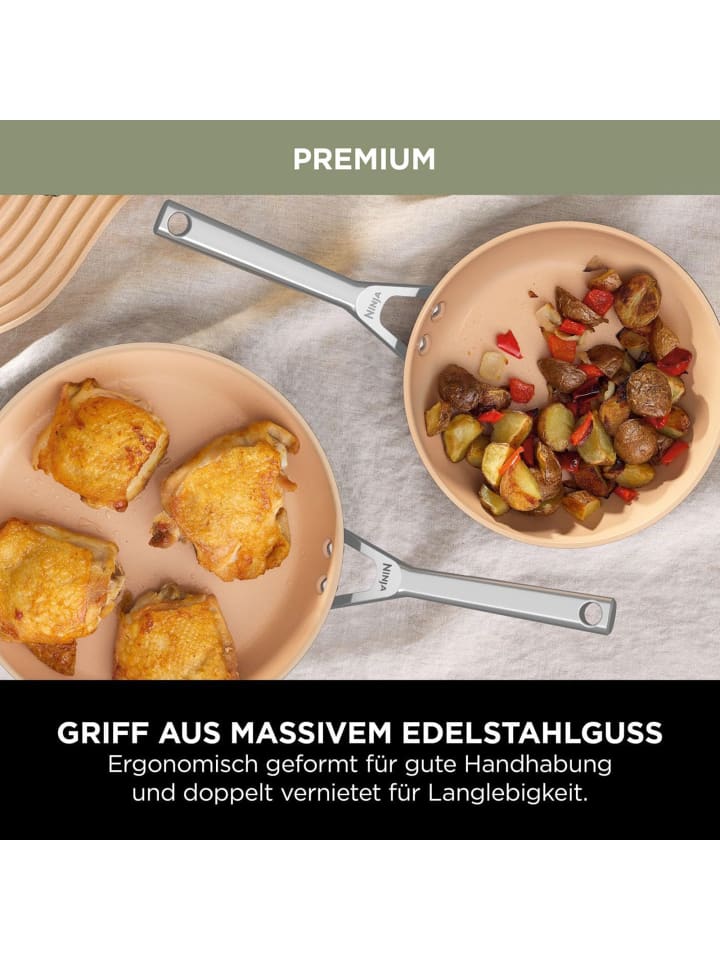NINJA 3 tlg. Set in Grau-Apricot günstig kaufen onesize