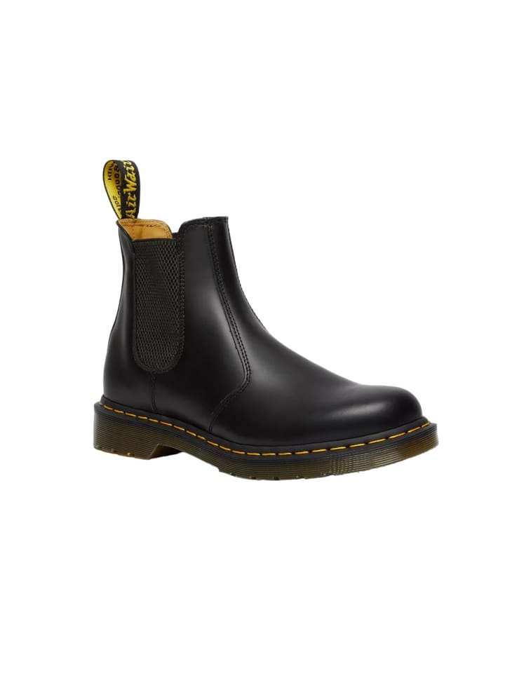 Dr. Martens Chelsea Boots in Schwarz/Gelb günstig kaufen
