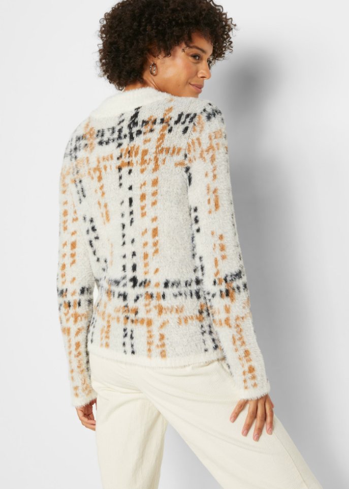 Pullover mit Stehkragen