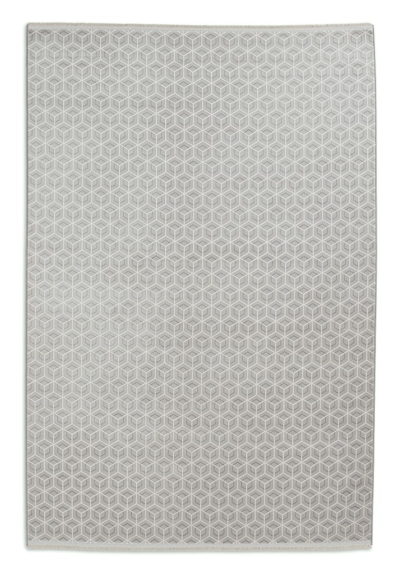 Joop! Webteppich Metric Silber 170 x 240 cm