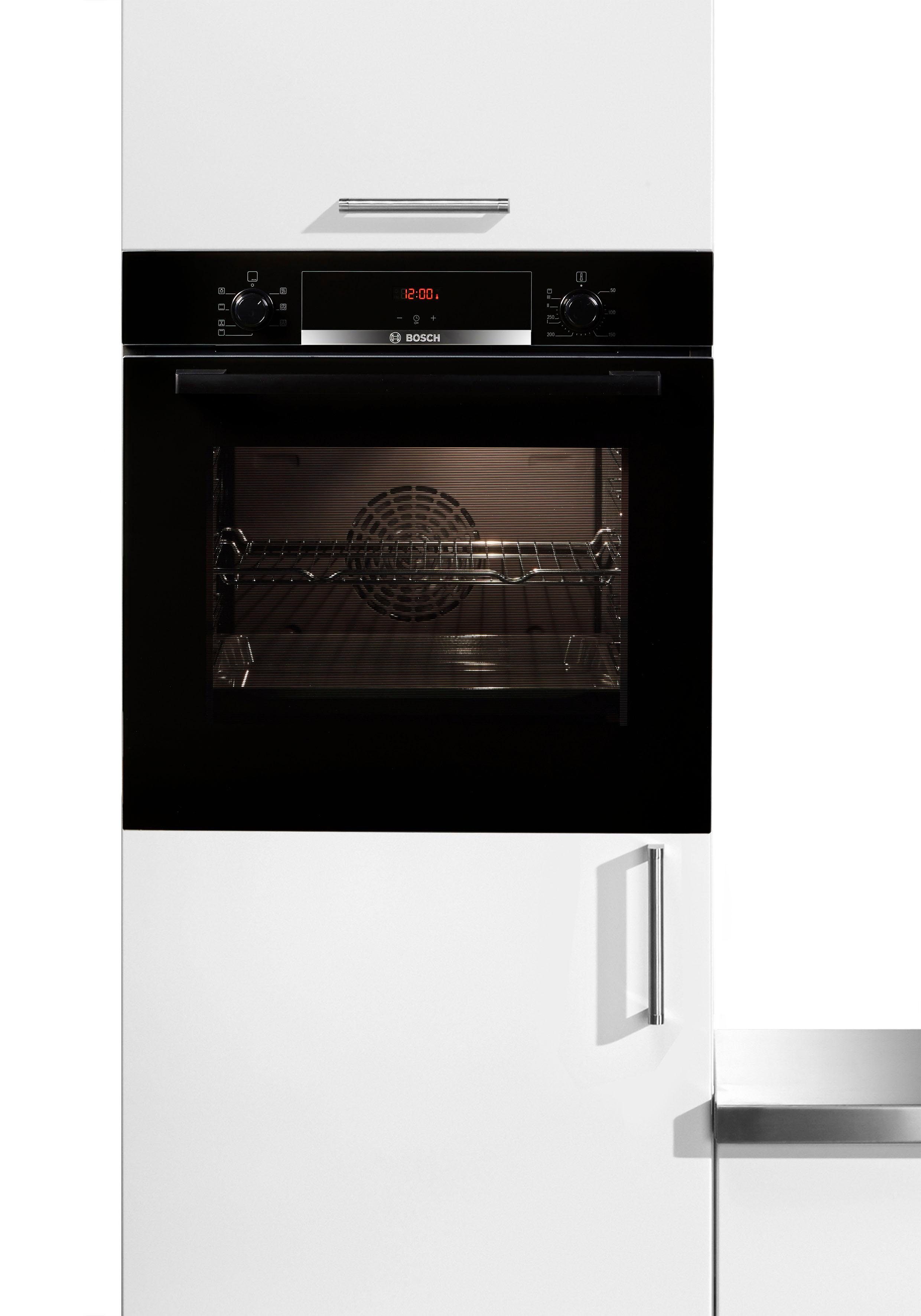 BOSCH Einbaubackofen 4 HBA533BB1, mit Teleskopauszug nachrüstbar, ecoClean Direct