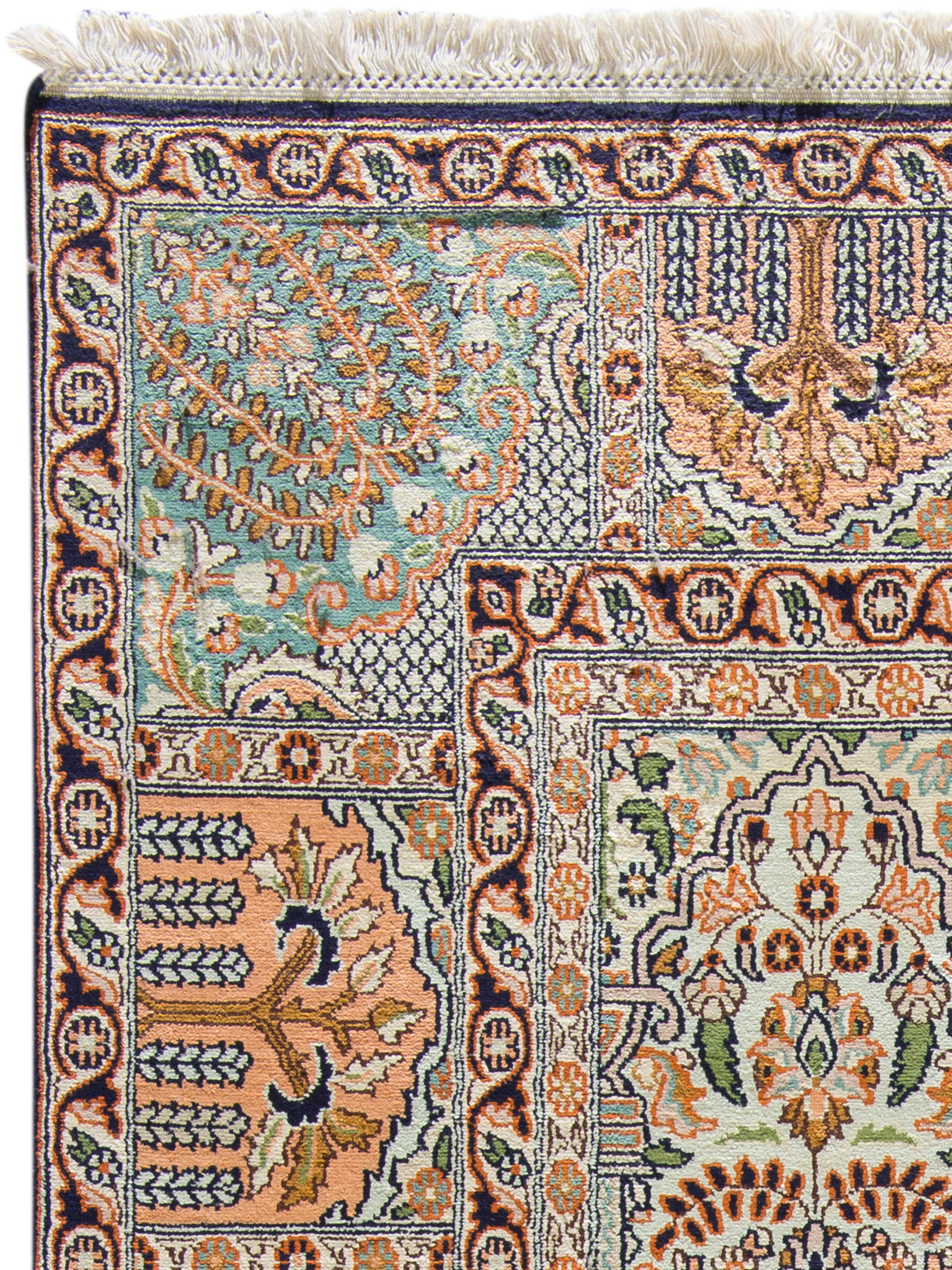 Kaschmir Seide 18/18 ca. 155 x 223 cm, Unikat / Einzelstück