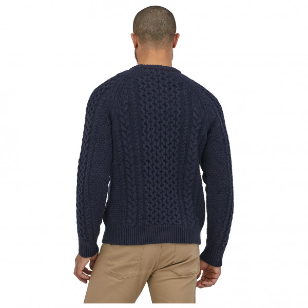 Patagonia - Recycled Wool Cable Knit Crewneck Sweater - Pullover