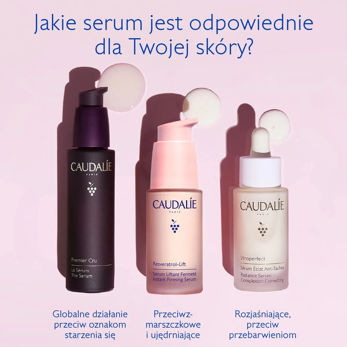 Caudalie Resveratol-Lift серум за подизање и учвршћивање коже