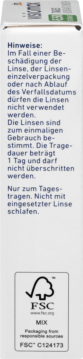 Tageslinsen -5,50, 8 St
