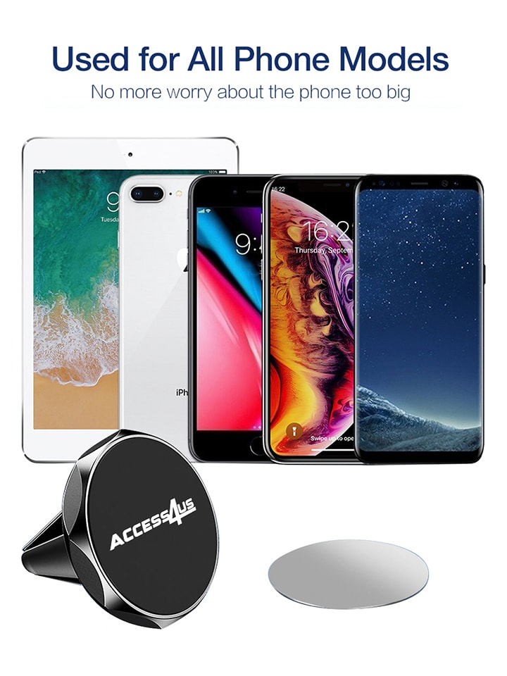 SmartCase Magnetische Kfz-Smartphone-Halterung in Schwarz günstig kaufen onesize