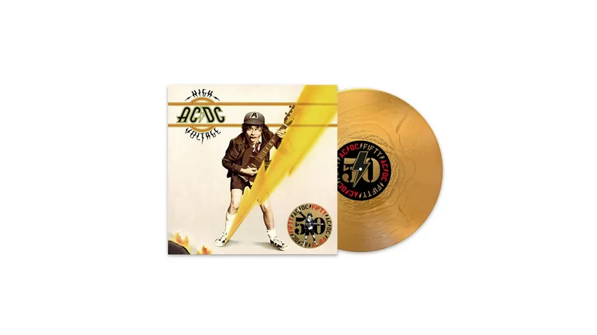 High Voltage/gold vinyl