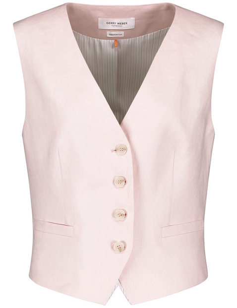Elegante Weste aus Leinen