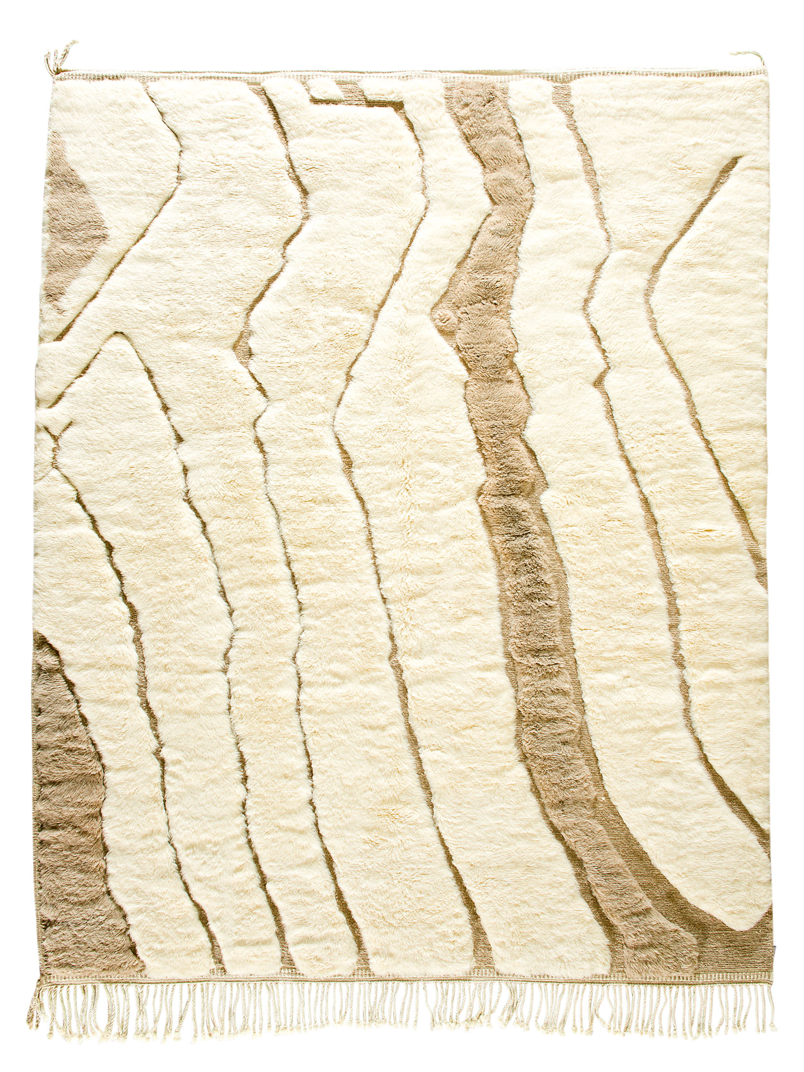 Beni Ourain ca. 260 x 318 cm, Unikat / Einzelstück