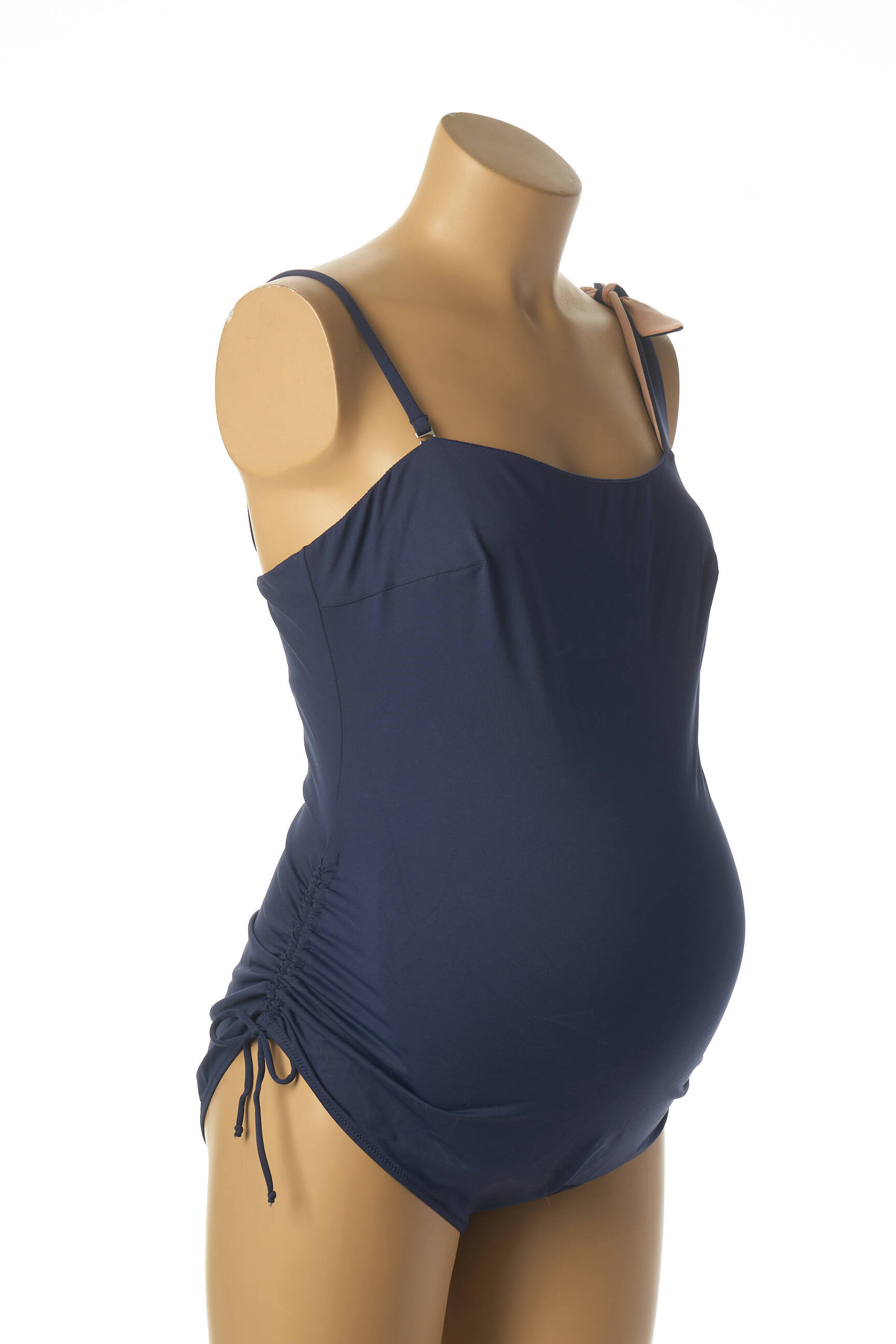 Cache Coeur Maillots2bain Maternite Femme couleur bleu