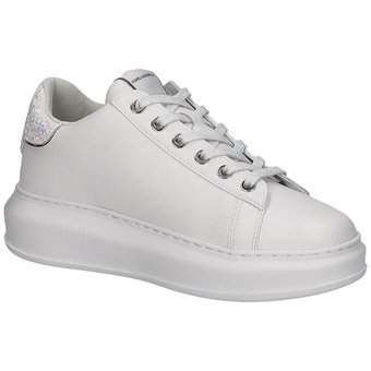 Karl Lagerfeld Kapri Signia Rhinestone Lo in weiß