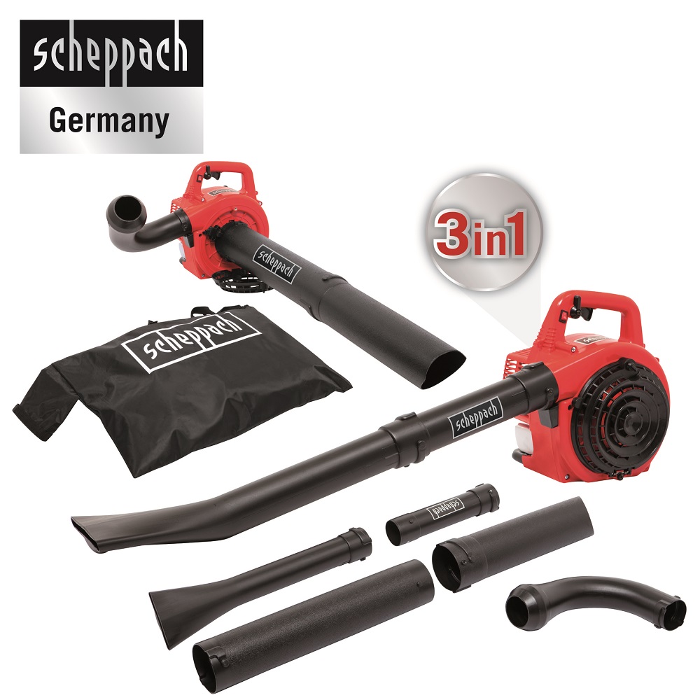 Scheppach 4 in 1 Benzin-Laubsauger LBH2600P