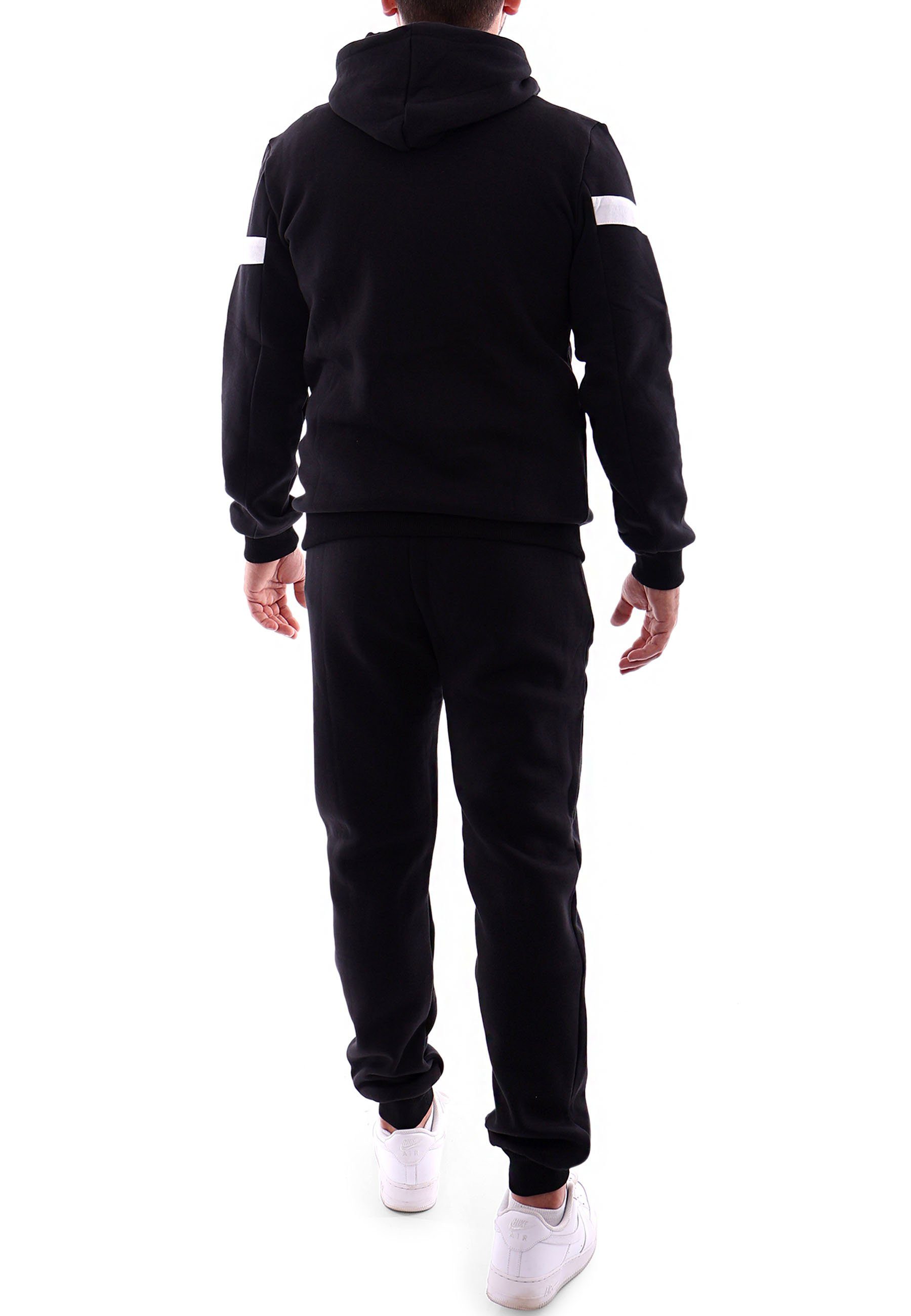 Reslad Jogginganzug Reslad Trainingsanzug Sportanzug Herren RS-5088, Sweatshirt Hoodie + Jogginghose SET Gym Fitness Freizeitanzug
