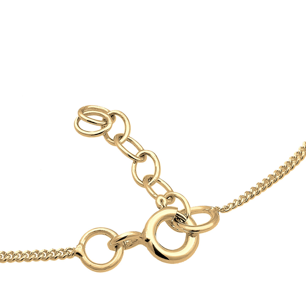 Elli Elli Bracelet Kreis Plättchen Matt Basic Trend Geo 925 Silber Bracelet