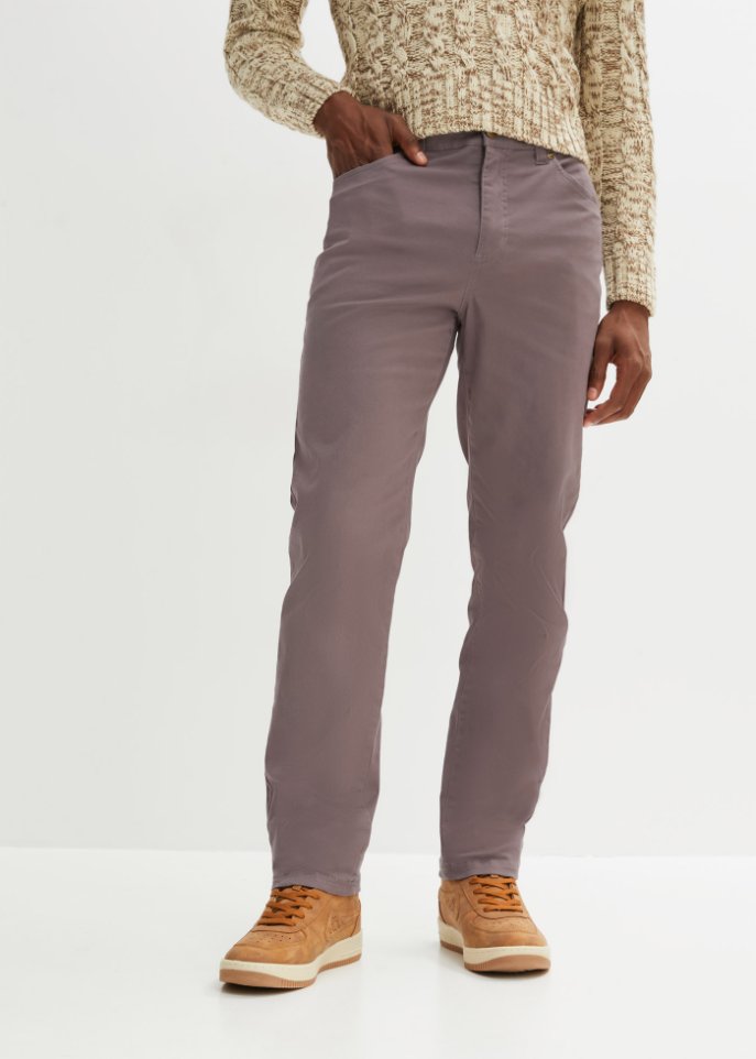Classic Fit Stretch-Thermohose, Straight