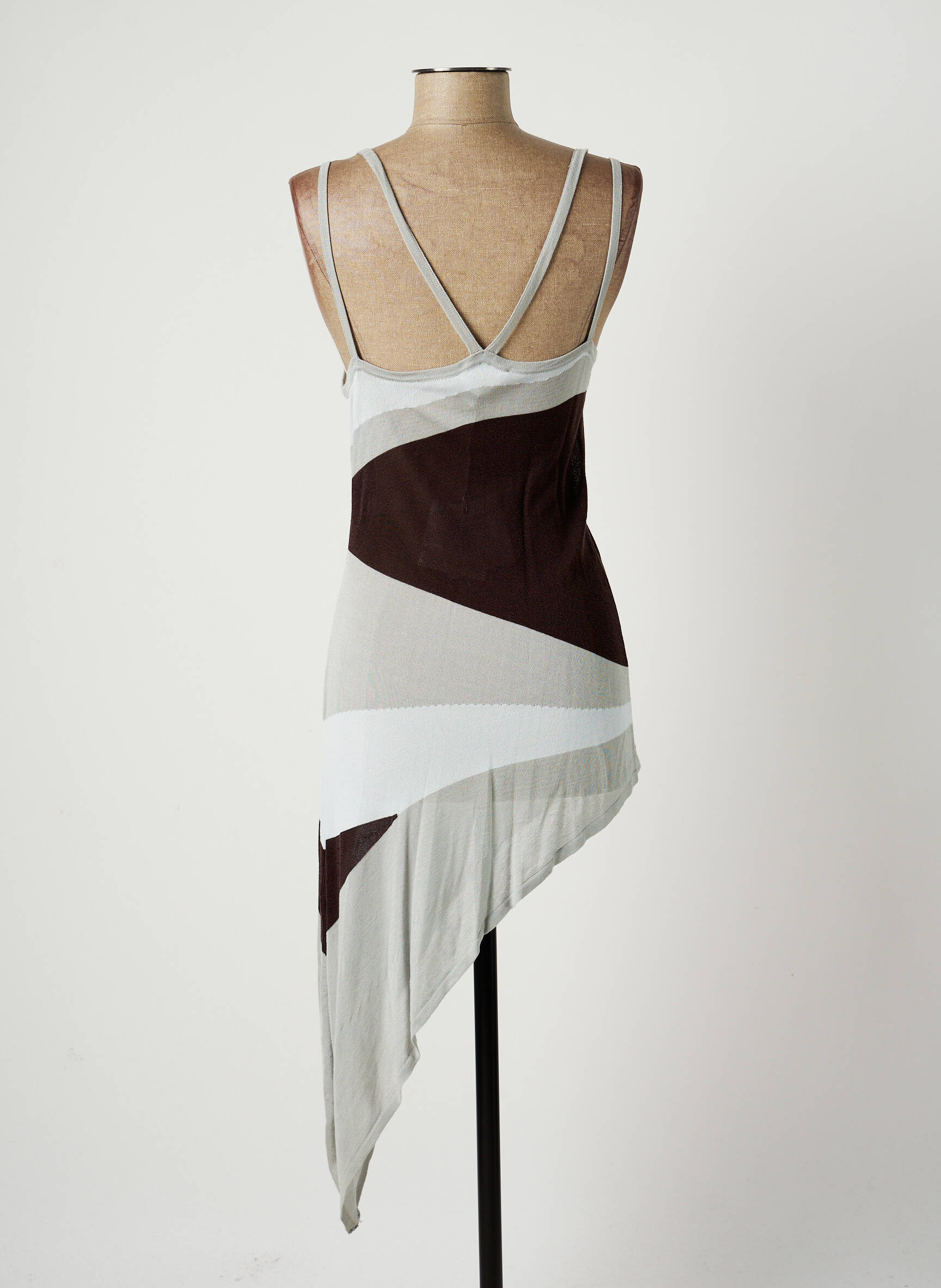 Lauren Vidal Tuniquemanchelongue Femme couleur gris