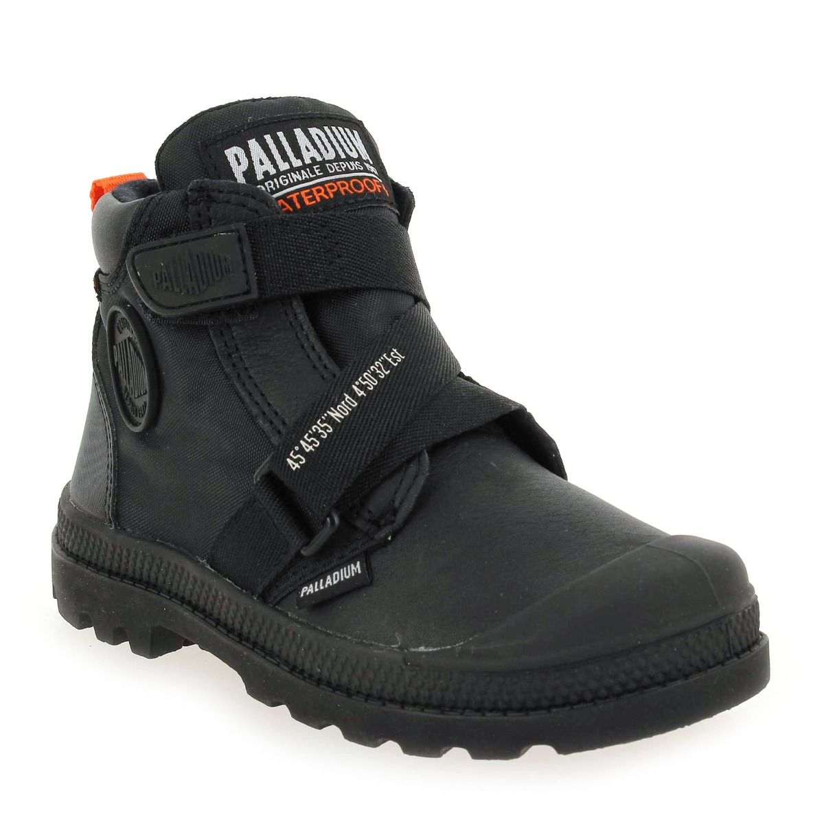 Palladium  HI CUFF S WP K - Noir