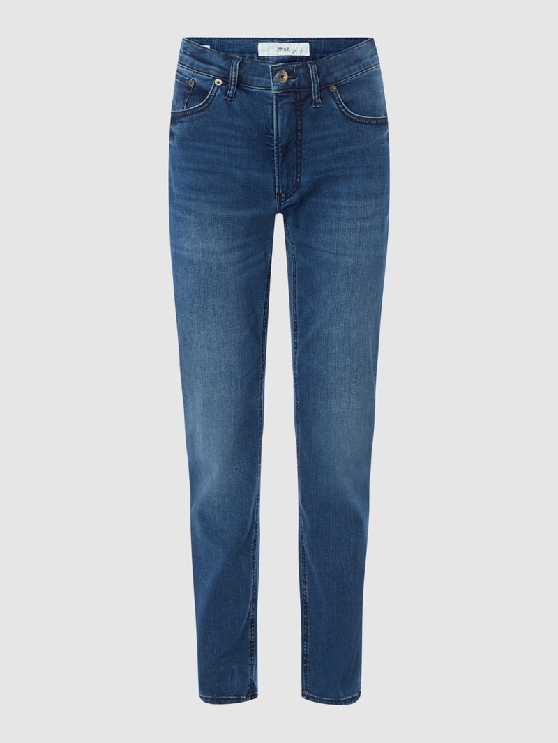 Modern Fit Jeans mit hohem Stretch-Anteil Modell 'Chuck' - 'Hi-Flex' in jeans