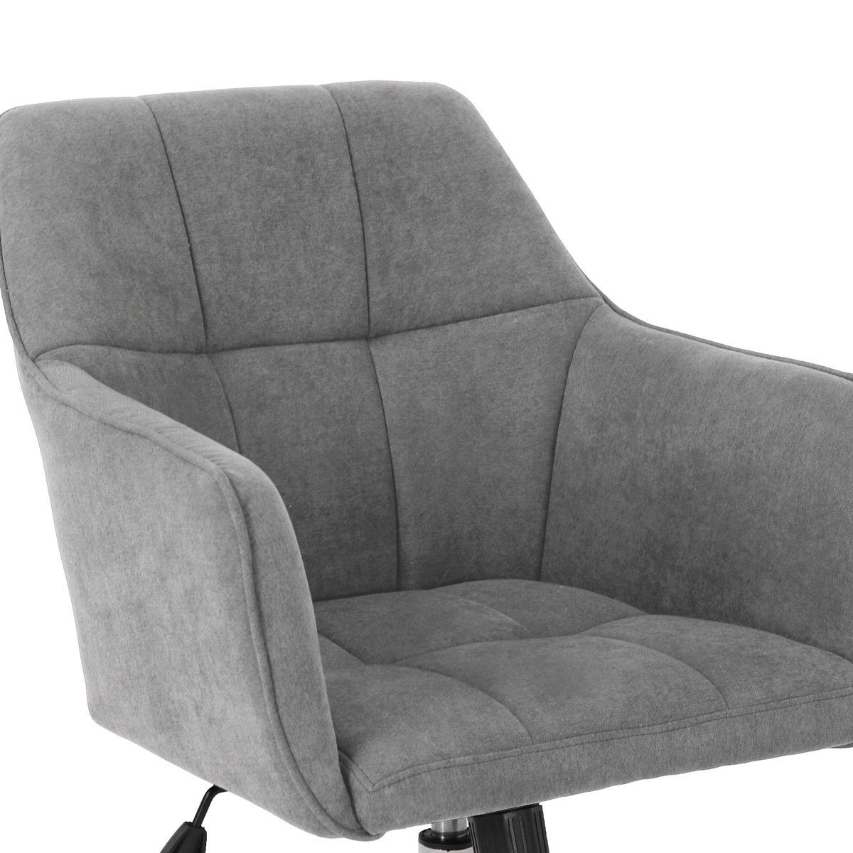 SVITA Schreibtischstuhl JAKE (1 St), stufenlos höhenverstellbar, pflegeleicht, elegant, Rollen, Beige