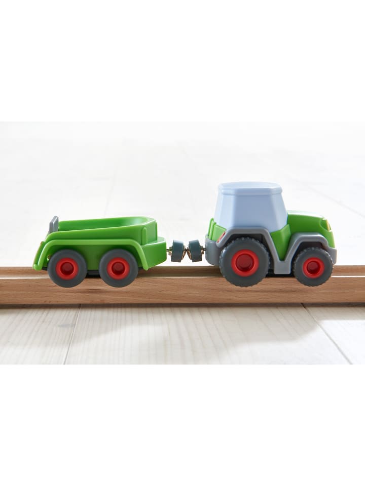Haba Spielzeug-Traktor Kullerbü –  Traktor mit Anhänger in mehrfarbig günstig kaufen onesize
