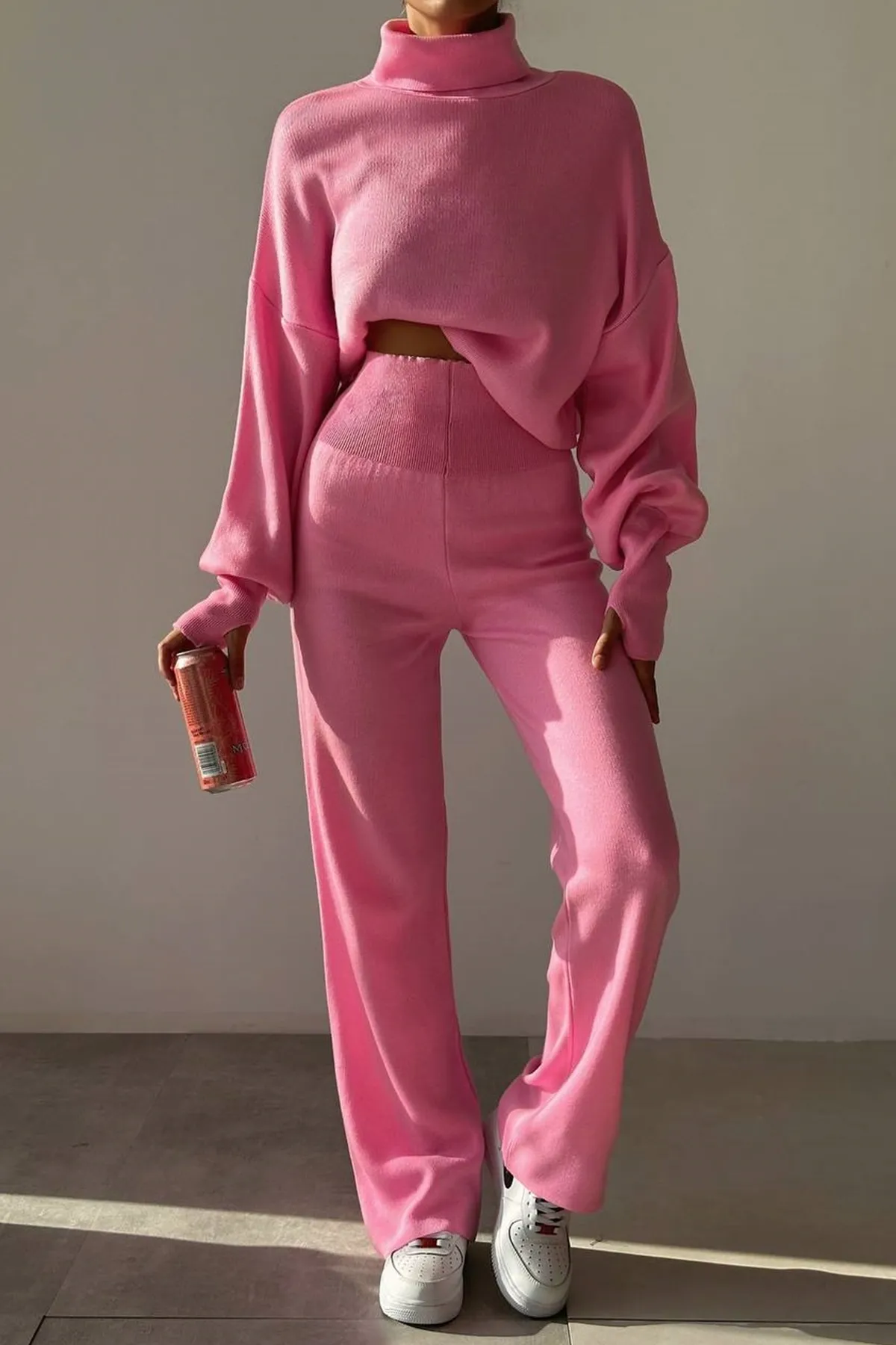 vuvutasarım  Zweiteiler - Rosa - Regular Fit