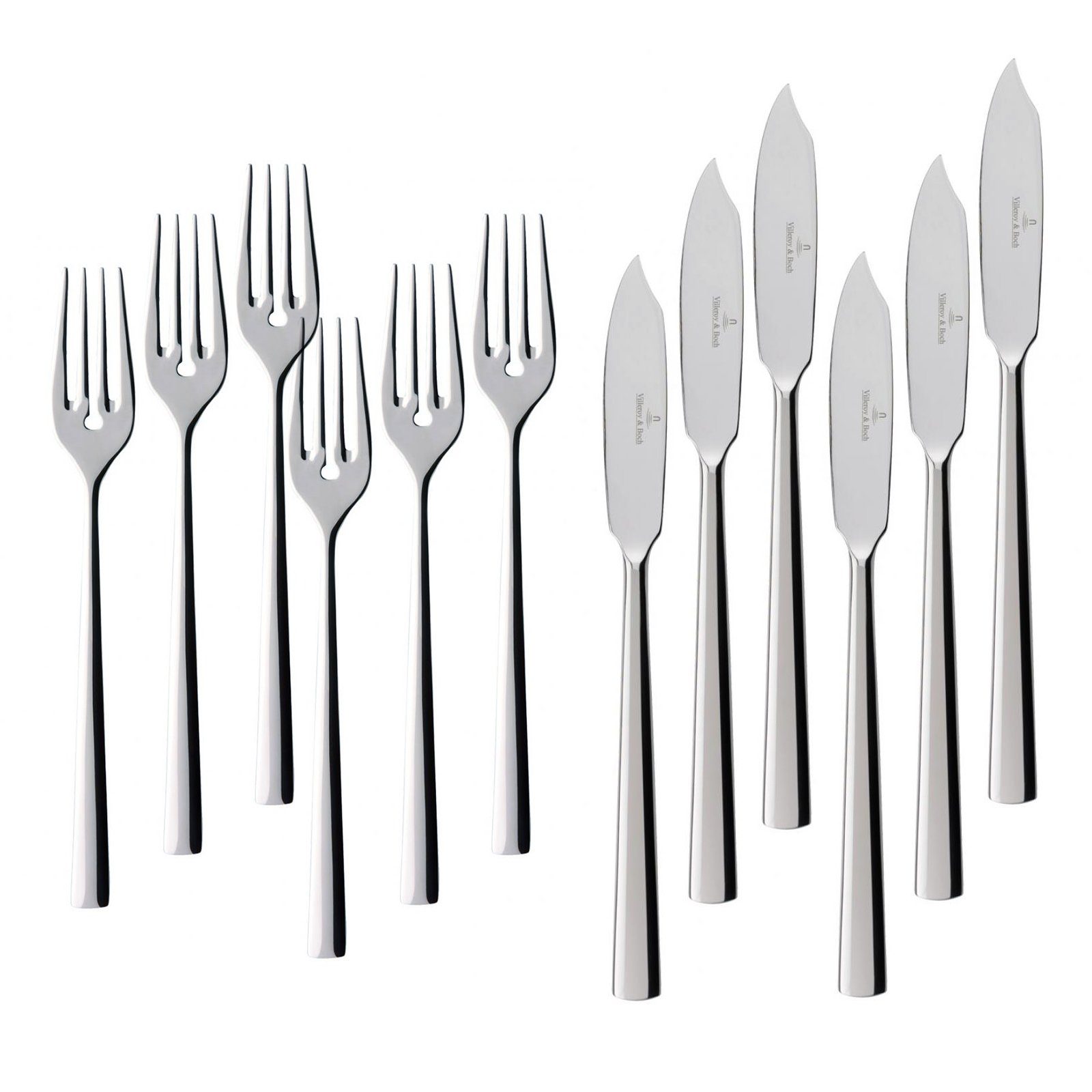 Villeroy & Boch Besteck-Set Piemont Fischbesteck 12tlg.