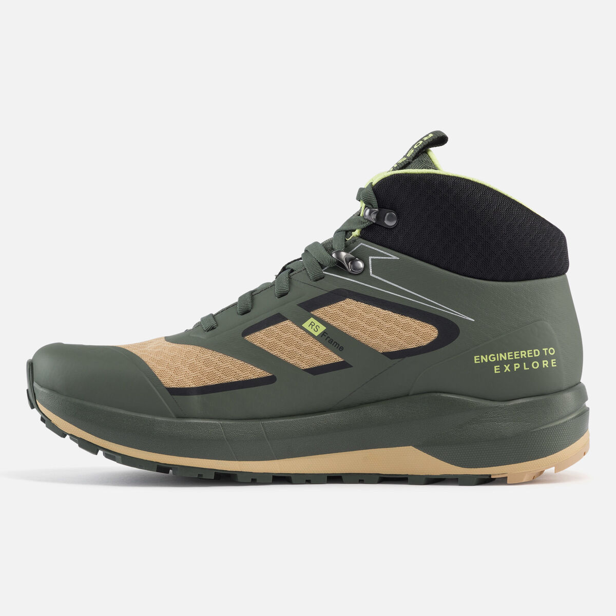 Leichte Wanderschuhe für Herren Grün