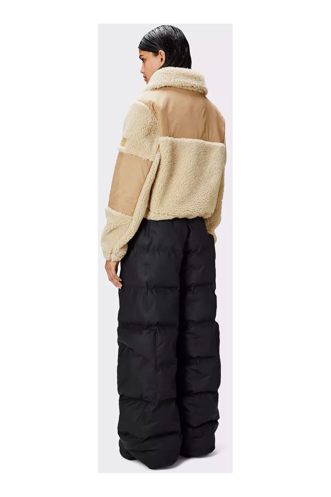 Rains Gilet Unisexe couleur beige