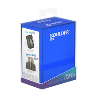 Ultimate Guard Boulder Deck Case 60+ Standardgröße Sapphire