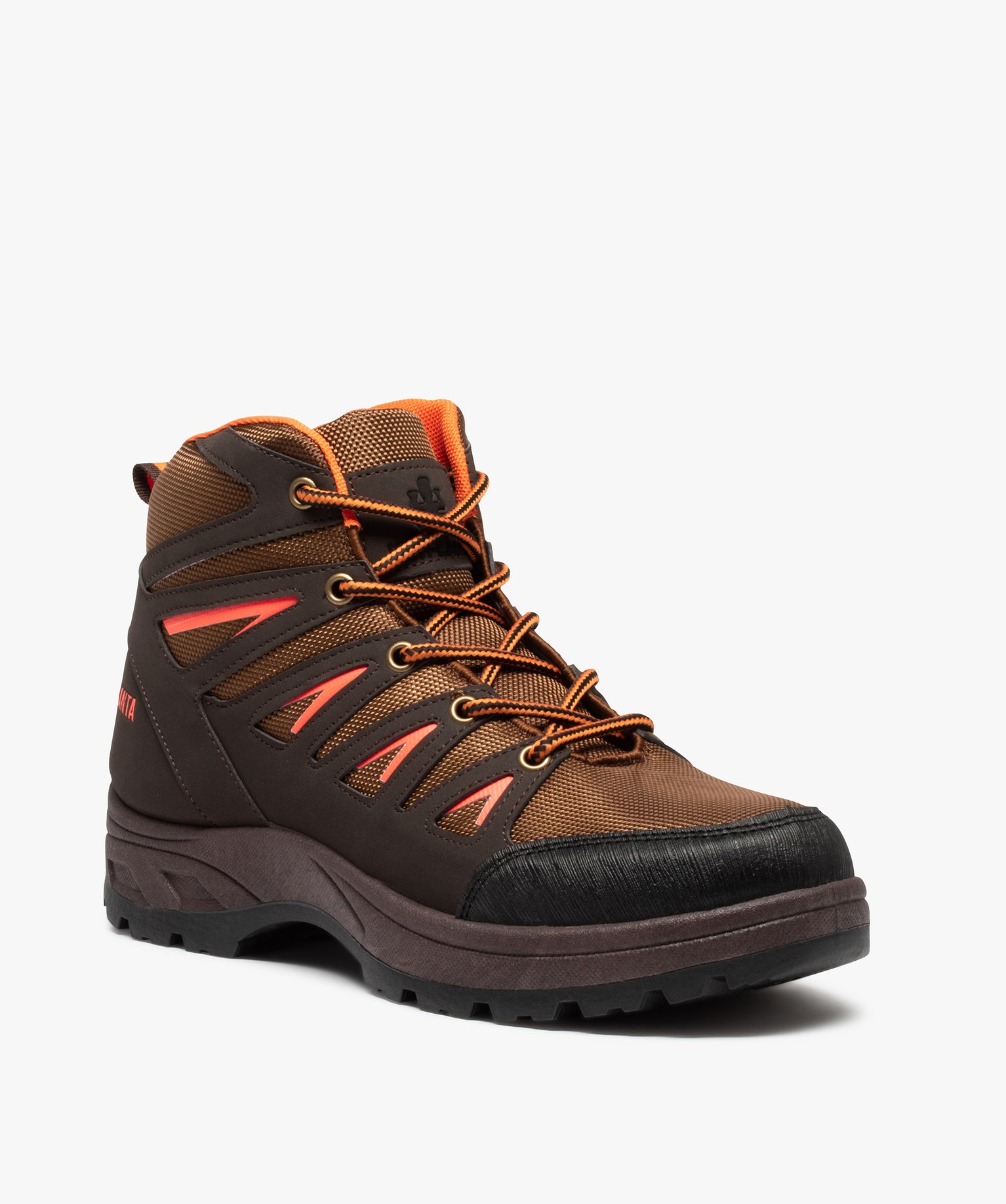 Chaussures de randonnée homme montantes – Koh-Lanta marron | GEMO