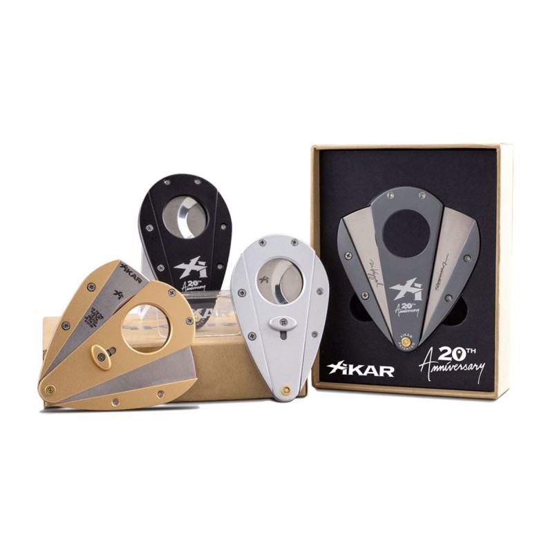 Geschenkbox, Xikar XI1 Cigar Cutter 4 PCS Limited Edition zum 20-jährigen Jubiläum.