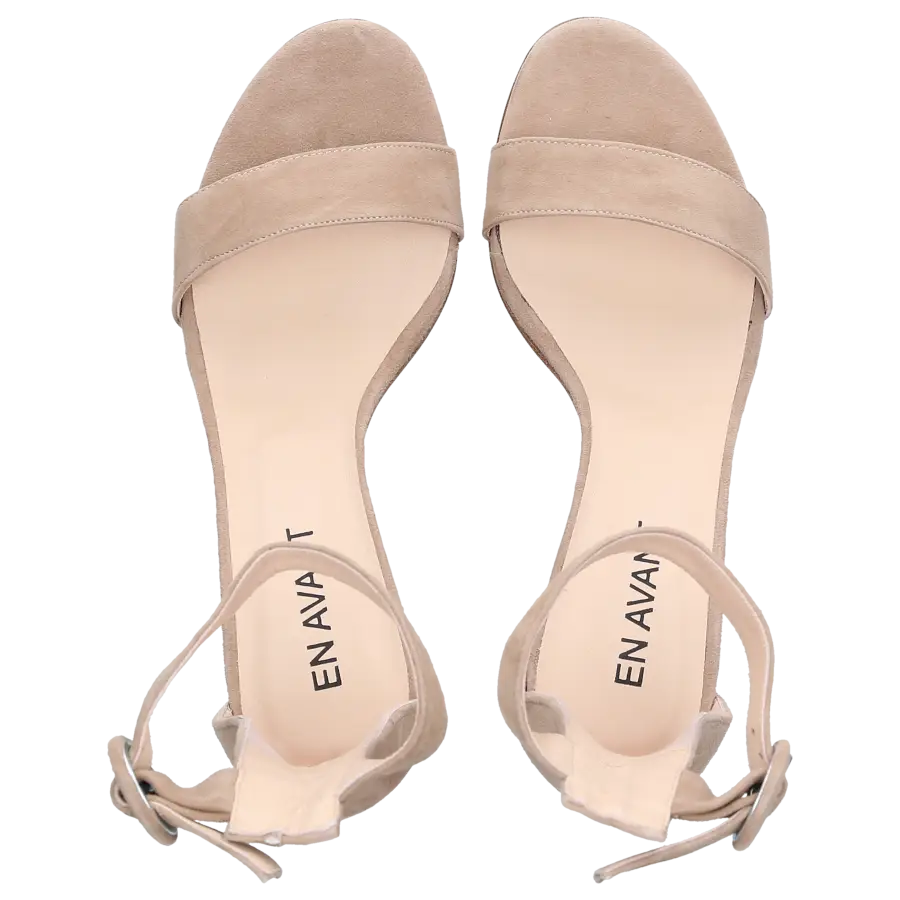 EN AVANT - Sandalen GR1 Veloursleder - beige
