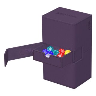 Ultimate Guard Twin Flip`n`Tray 200+ XenoSkin Monocolor - Violett