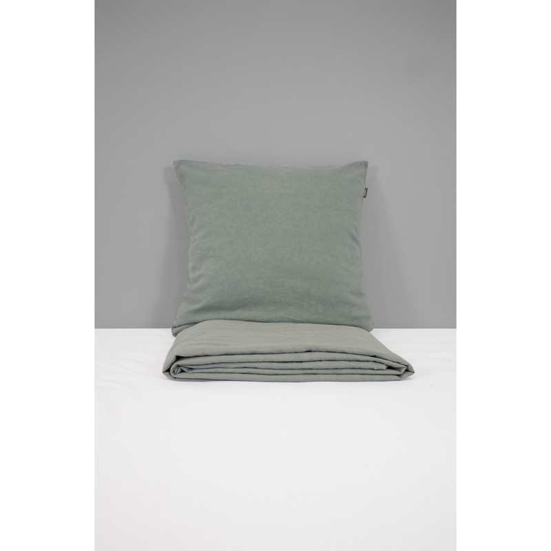 Housse de Couette Enfant en Lin et Coton Bio + taie d'oreiller