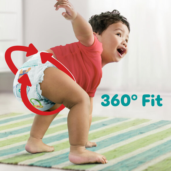 Baby Dry Pants, Gr. 5 Junior, Maxi Pack, 2er Set