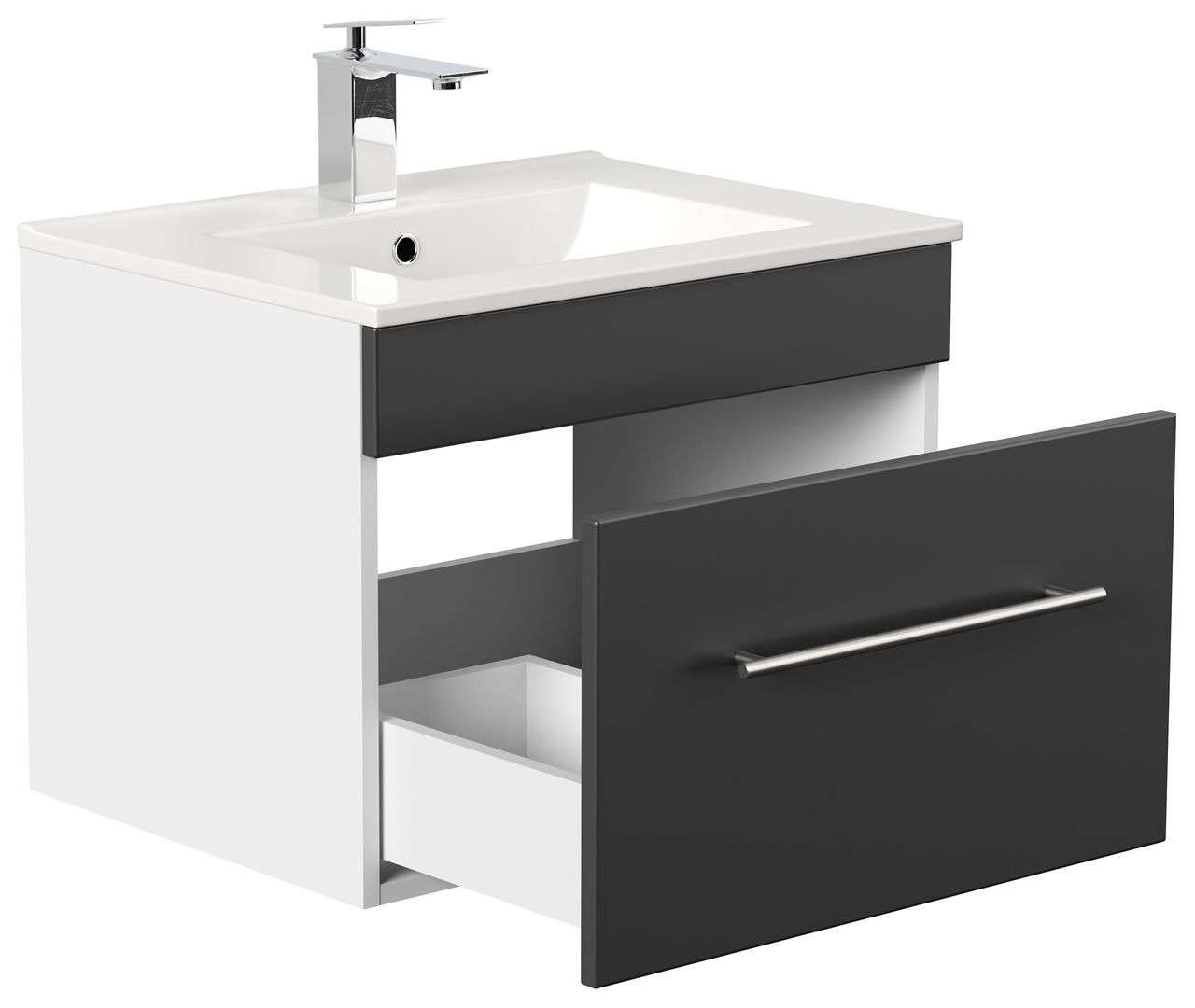 Posseik Badmöbel VIVA 60 schwarz