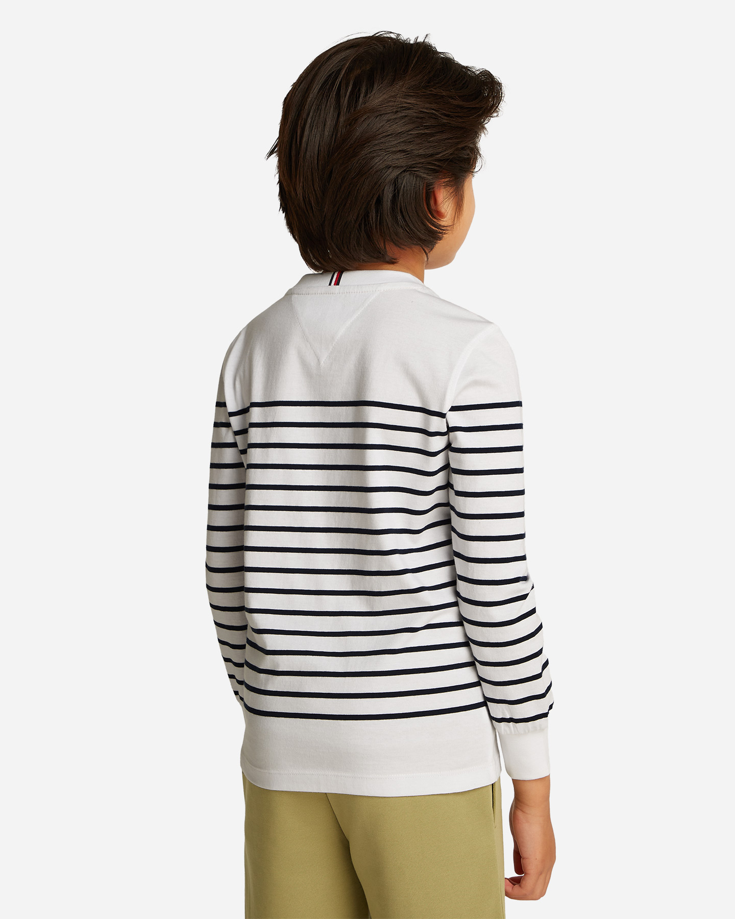 Koszulka Tommy Hilfiger Striped Jr KS0KS00540-0A5