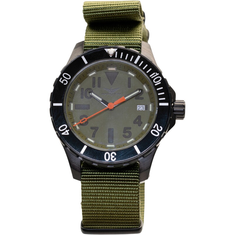 H3TACTICAL Armbanduhr Trooper Commando mit Drehlünette