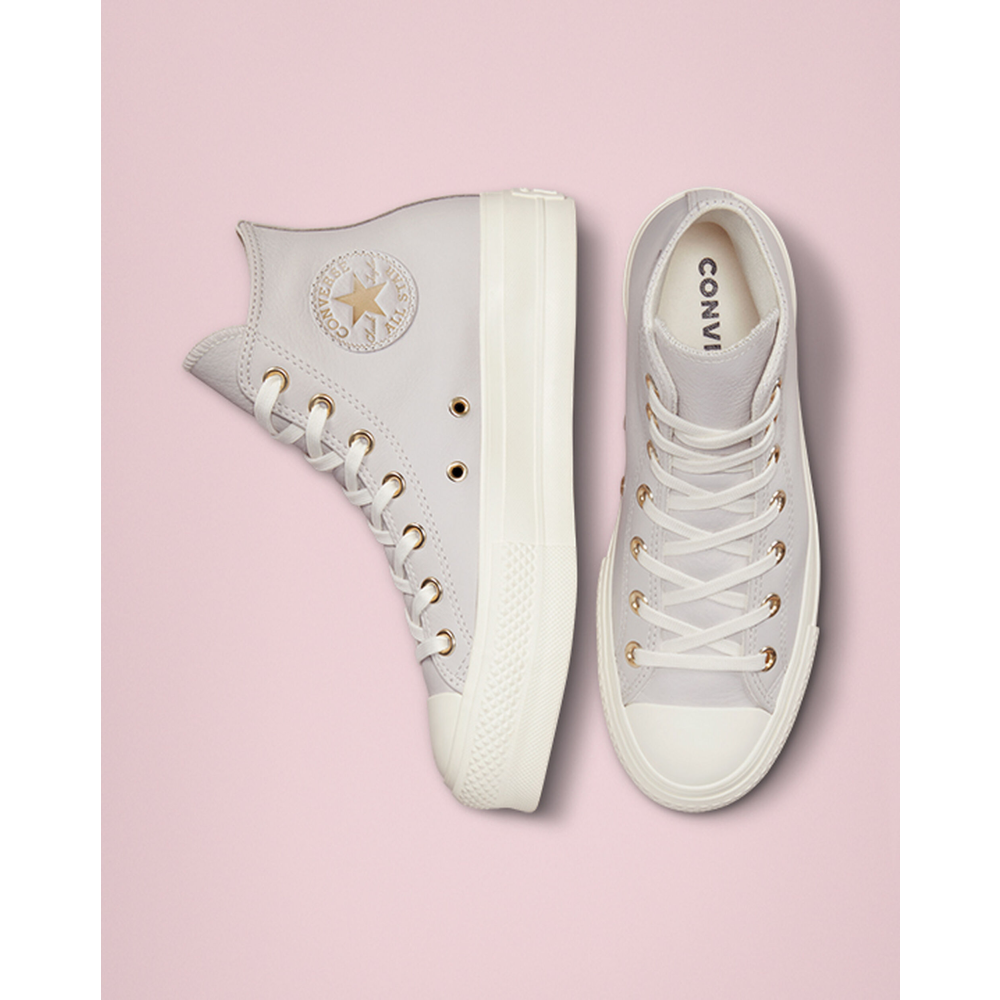 Converse Chuck Taylor All Star Lift Platform High A03733C / grau