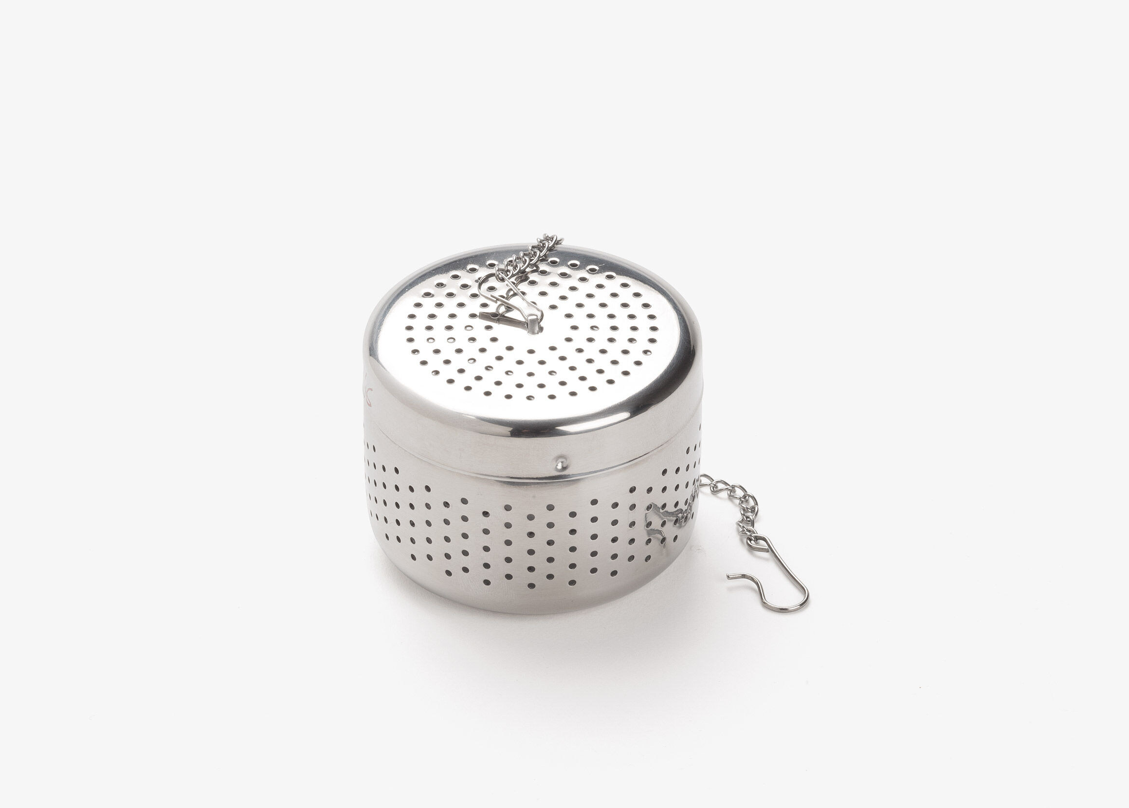 Boule à thé cylindrique inox